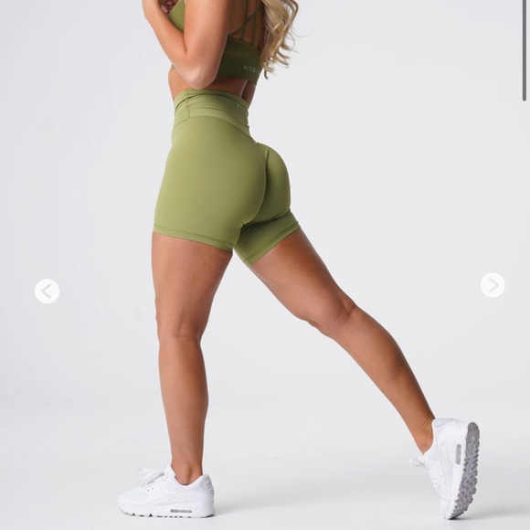 NVGTN Pants - NVGTN Olive Signature 2.0 Shorts